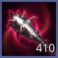 bloodied club